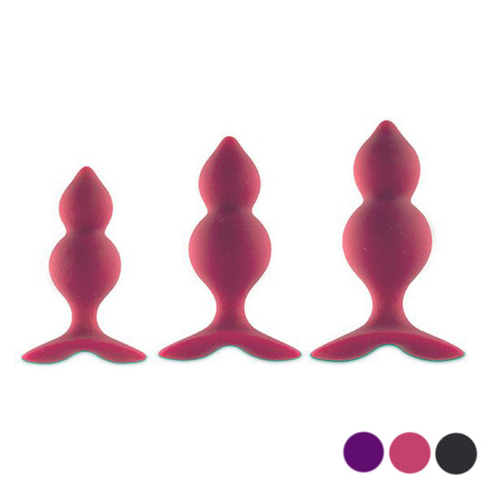 Bibi Twin Anal Plug FeelzToys (3 pcs)